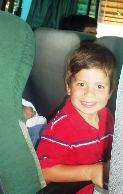 Matthew on the Bus